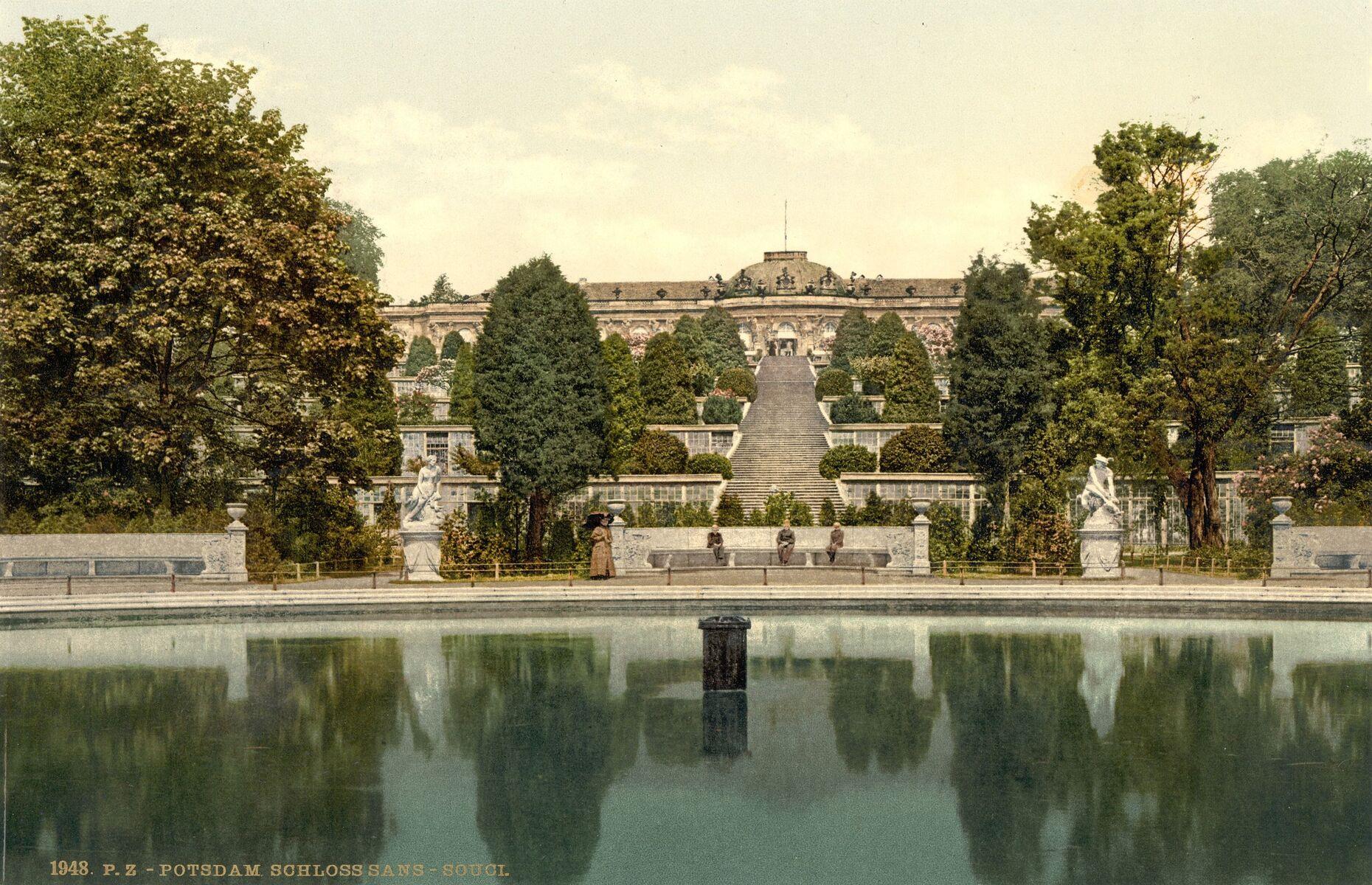Then: Sanssouci Palace